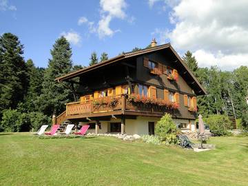 Chalet pour 10 personnes, avec terrasse et jardin, animaux acceptés à Xonrupt-Longemer