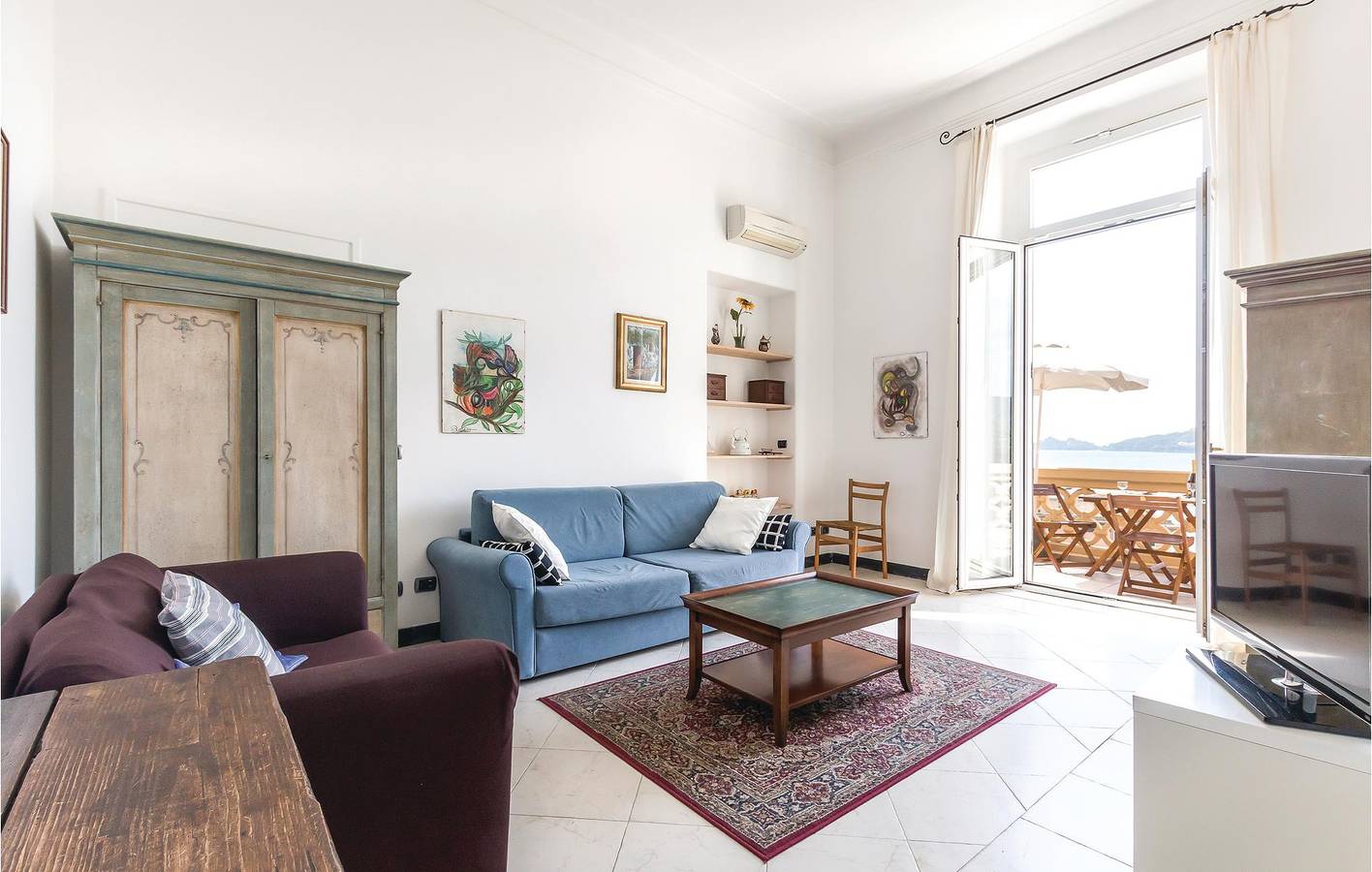 Apartamento vacacional entero, Prelo Apartamento junto a la piscina con terraza in Rapallo (Ciudad), Rapallo