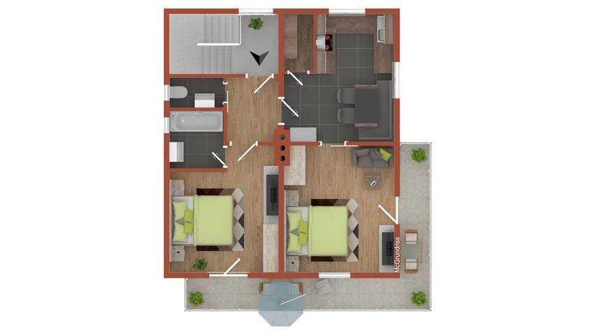 Ferienhaus für 4 Personen, mit Garten und Ausblick in Arzl im Pitztal - 3