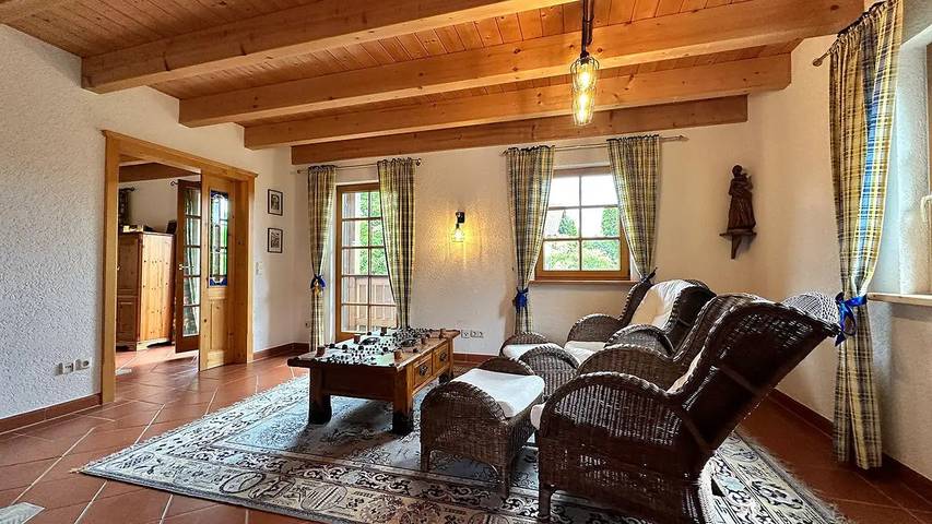 Ferienhaus für 10 Personen, mit Garten in Oberreute