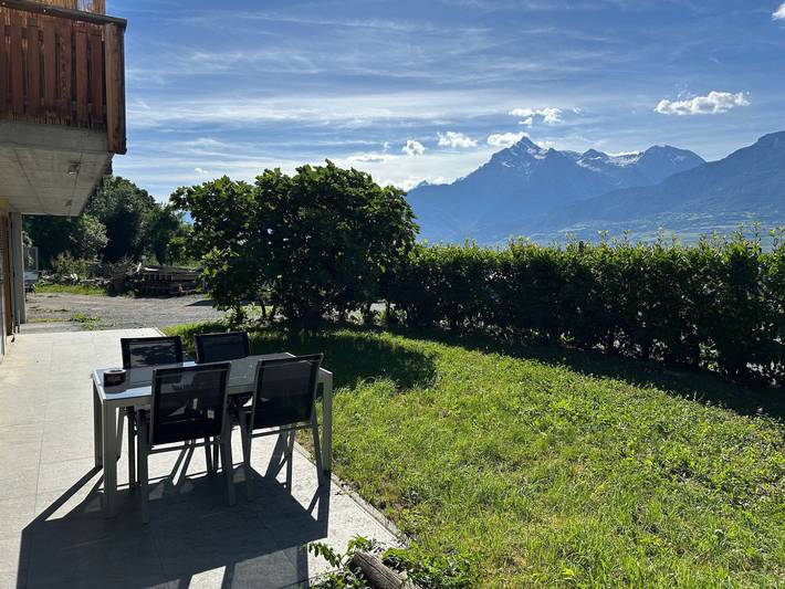 Appartement de vacances pour 4 personnes, avec Terrasse et Jardin
