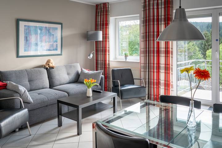 Ferienwohnung für 6 Personen, mit Balkon in Oberhof