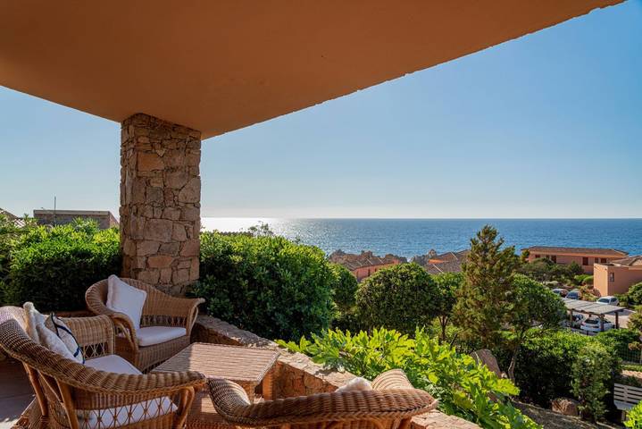 Appartement de vacances pour 8 personnes, avec jardin et vue sur l’océan