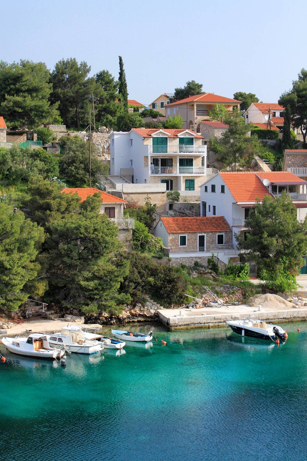 Ganze Wohnung, Apartments by the sea Basina, Hvar - 8754 in Vrboska, Hvar