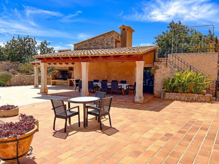 Finca für 10 Personen, mit Pool und Garten sowie Terrasse in s'Horta - 4