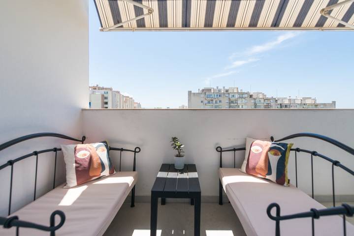 Ferienwohnung für 5 Personen, mit Meerblick und Balkon in Split - 3