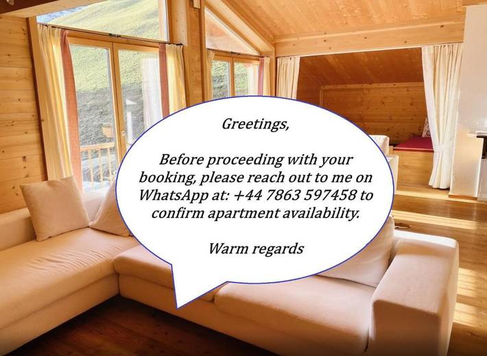 Gîte pour 6 personnes, avec balcon dans Zurs