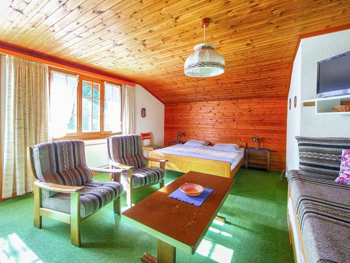 Gîte pour 4 personnes, avec balcon ainsi que jardin et sauna à Grindelwald - 2