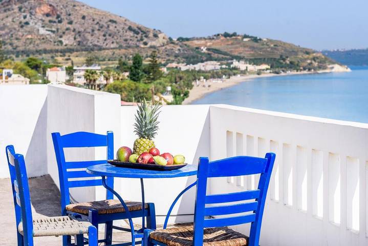 Gîte pour 4 personnes, avec jardin et vue, animaux acceptés dans Kalyves - 4