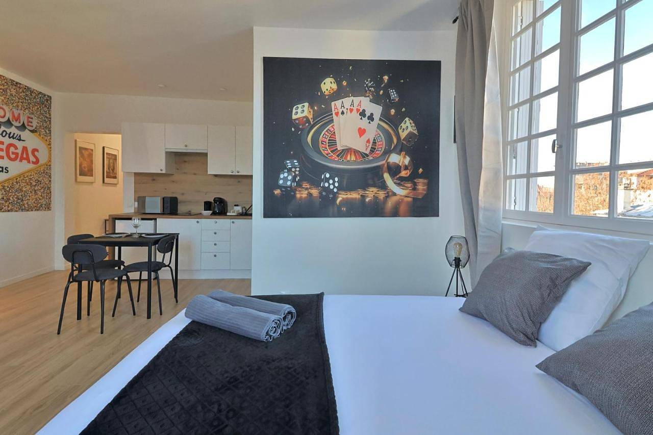 Appartement entier, Sc6 - Studio familial - Enghien gare - Lac & centre ville à pied in Enghien-les-Bains, Val-d'Oise