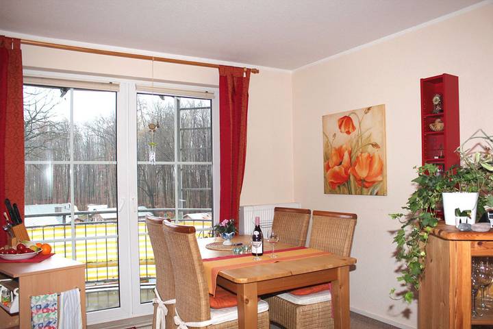 Ferienwohnung für 4 Personen, mit Balkon in Rostock und Umgebung