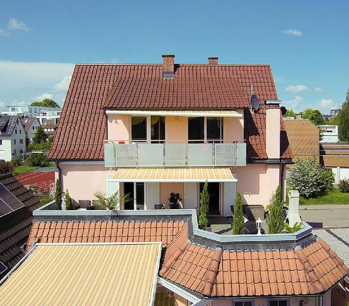 Ferienwohnung für 3 Personen, mit Ausblick und Balkon, mit Haustier