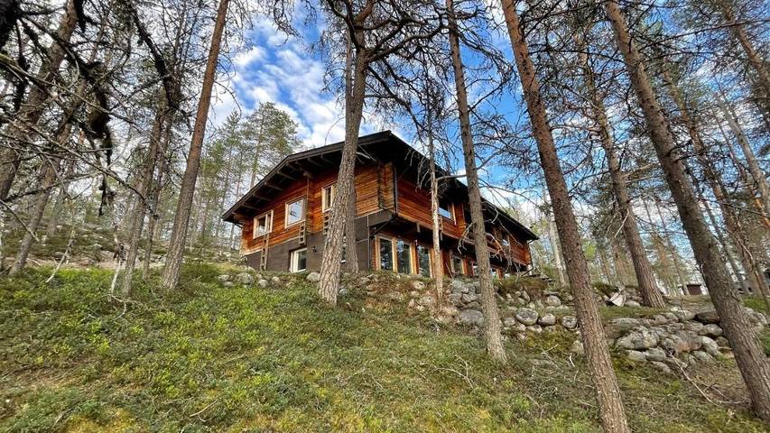 Ferienhaus für 2 Personen, mit Sauna und Seeblick sowie Ausblick