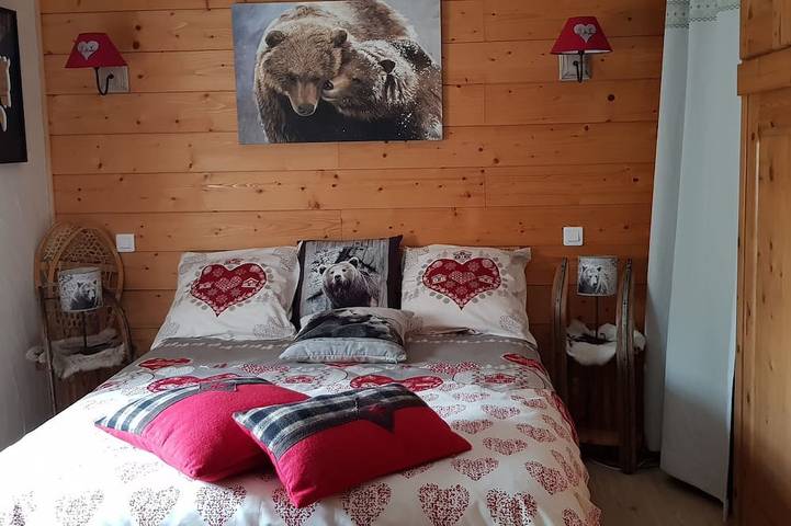 Chambre d’hôte pour 5 personnes, avec jacuzzi