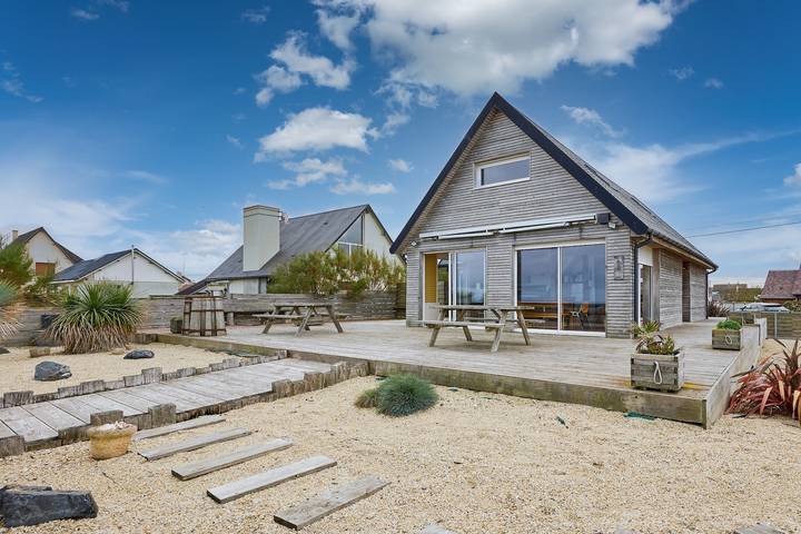 Ferienhaus für 10 Personen mit Terrasse in Asnelles, Côte de Nacre