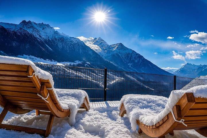 Ferienwohnung für 4 Personen, mit Garten und Balkon - 1