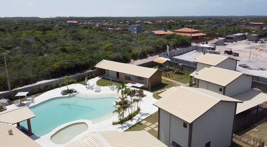 Casa de férias para 8 pessoas, com jardim e sauna e ainda piscina no Maranhão