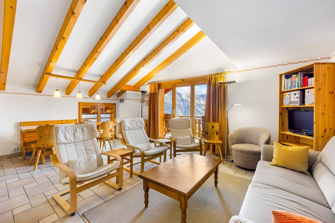 Ganze Wohnung, Grand-Panorama A18 - 8 pers - très belle vue in Nendaz, Walliser Alpen