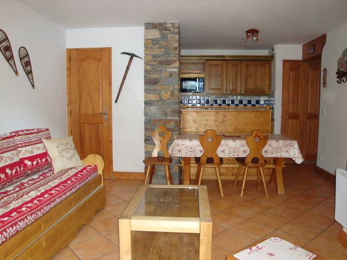 Gîte pour 6 personnes, avec balcon à Pralognan-la-Vanoise - 3