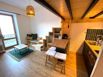 Gîte pour 2 personnes, avec balcon et vue dans Station de la Grave la Meije