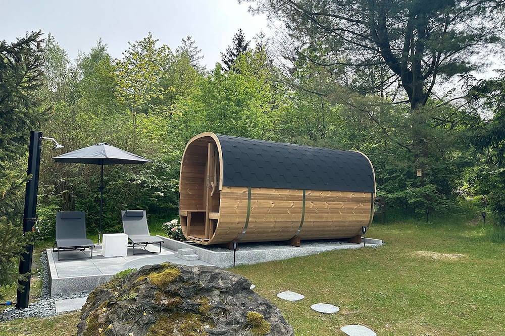 Ferienhaus Auszeit in Lichtenberg am See mit Kamin, Sauna - komfortables in Lichtenberg (Oberfranken), Landkreis Hof