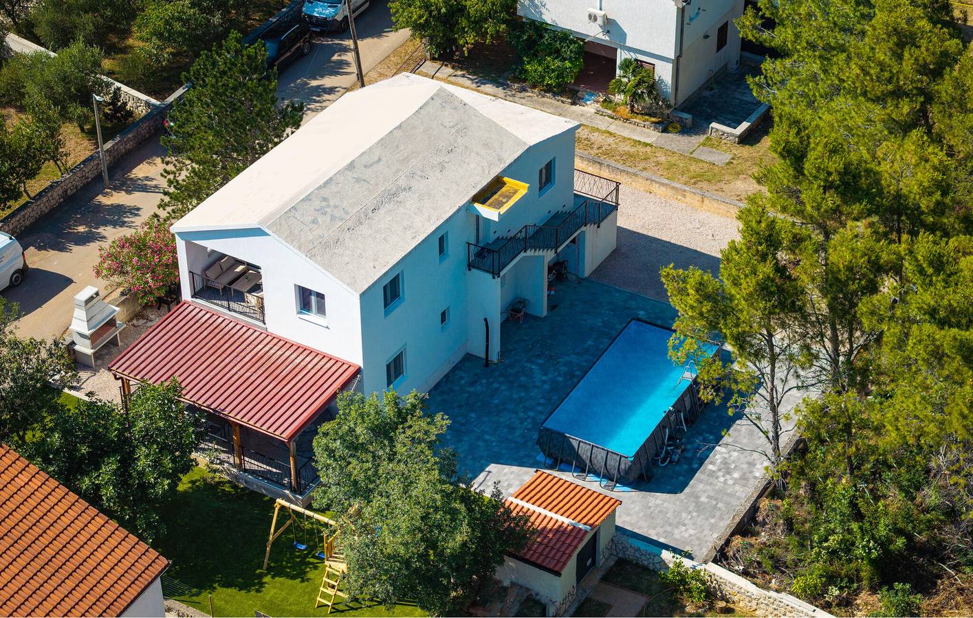 Ferienhaus für 12 Personen mit Terrasse in Starigrad, Zadar