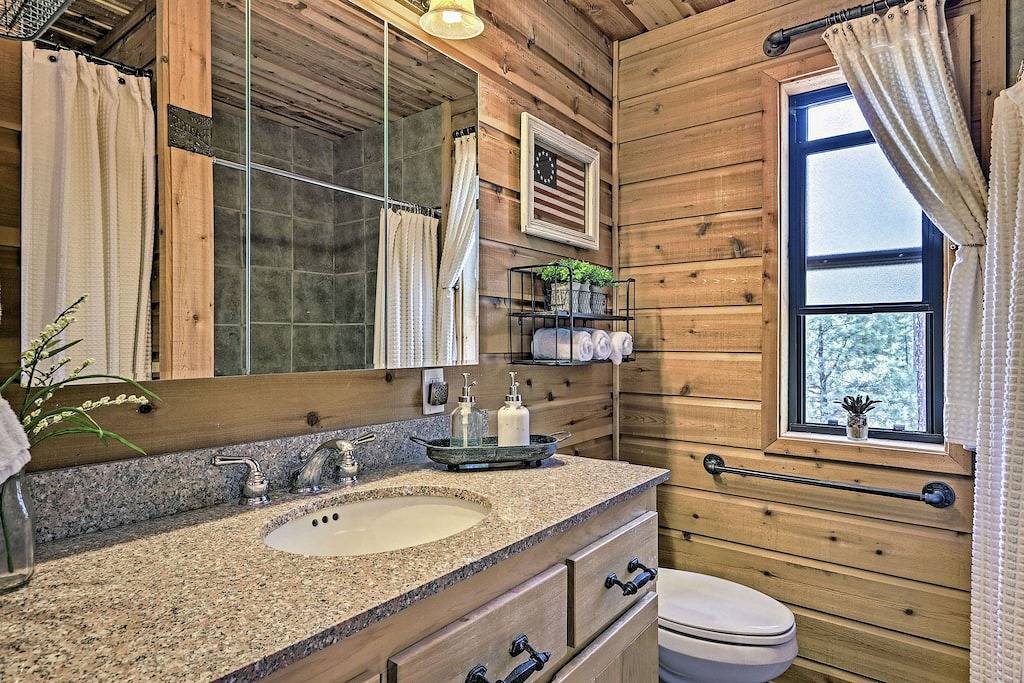 Furnished Deck: Romantic Strawberry/Pine Studio! in Strawberry, Gila County