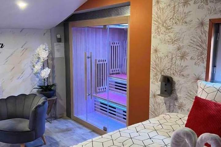 Gîte pour 2 personnes, avec balcon et jardin ainsi que jacuzzi et sauna dans Saint-Gilles-de-Crétot - 3