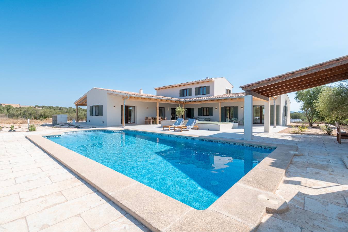 Villa Lorena – frisch renoviert und nur wenige Kilometer vom wunderschönen Strand Es Trenc mit Wlan und Klimaanlage entfernt in Ses Salines, Mallorca Süden