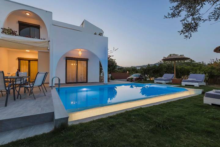 Ferienhaus für 6 Personen, mit Garten und Balkon in Afantou - 3