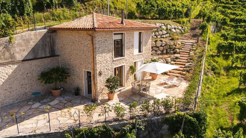 Appartement de vacances pour 3 personnes, avec sauna et jardin ainsi que terrasse et vue, animaux acceptés