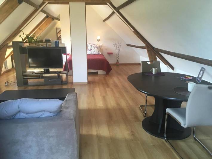 Location de vacances pour 3 personnes, avec jardin et vue à Saint-Étienne-la-Thillaye - 3