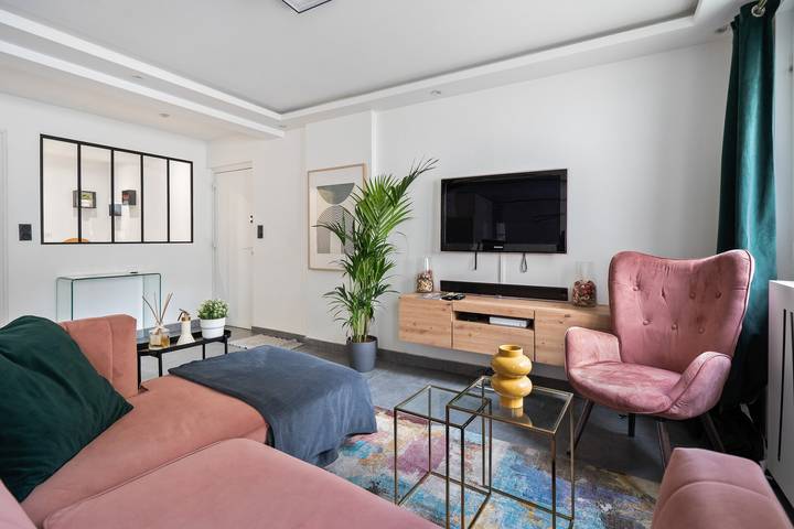 Apartamento entero, Parking gratuito - Chic y acogedor en Villeurbanne - Todo incluido in Villeurbanne, Lyon region