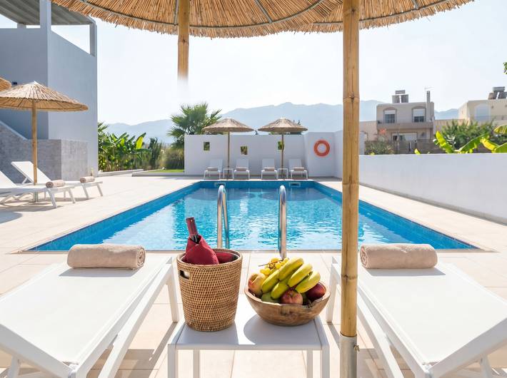 Villa mit pool für 10 Personen, mit Garten und Ausblick sowie Meerblick auf Kos - 3