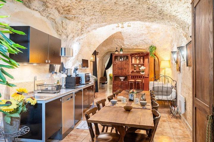 Maison de vacances pour 9 personnes, avec jardin