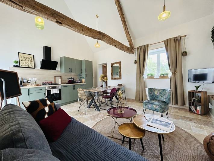 Gîte pour 4 personnes, avec jardin et terrasse, animaux acceptés à Rue (homonymie) - 3