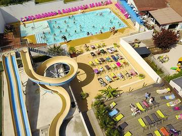 Camping pour 4 personnes, avec bassin pour enfant à Saint-Palais-sur-Mer