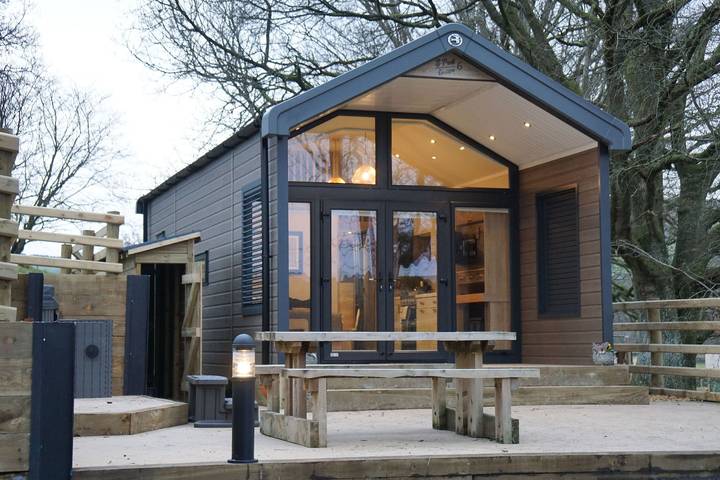 Chalet for 6 people, with view in Wales