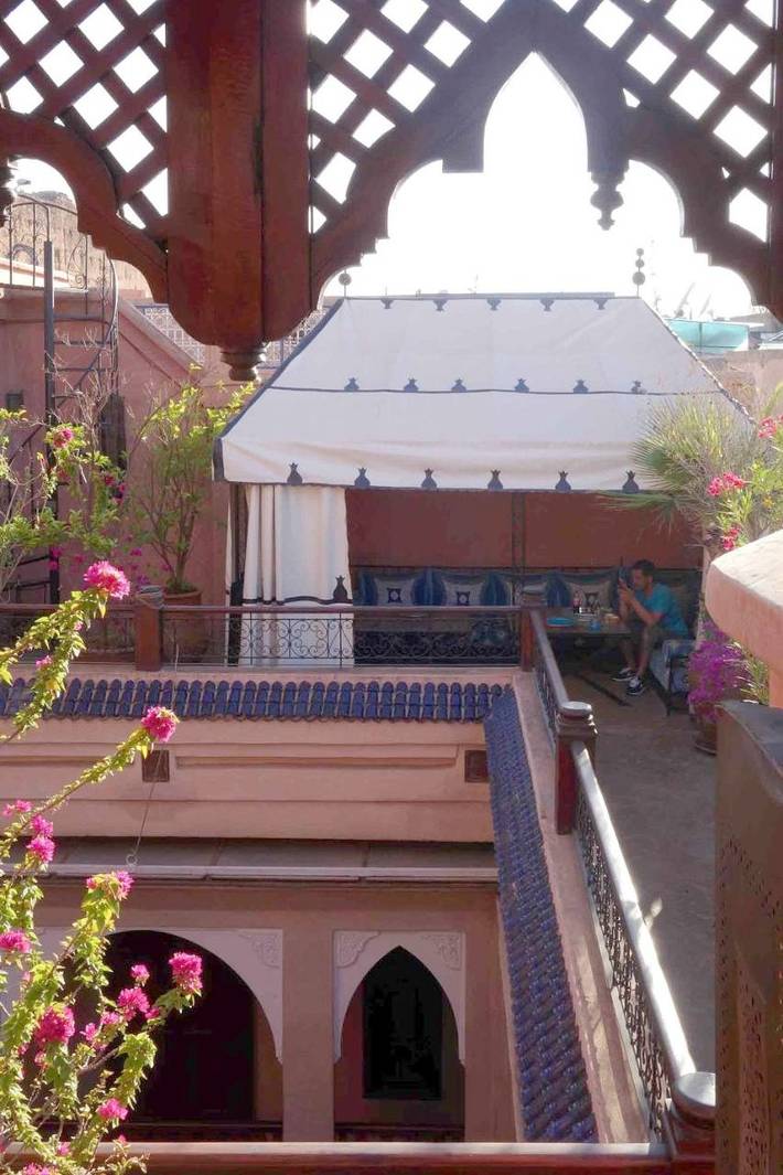 Maison d’hôte pour 4 personnes, avec terrasse ainsi que piscine et vue à Marrakech - 3