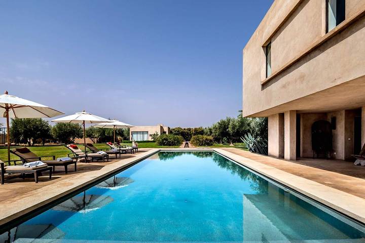 Villa für 10 Personen, mit Terrasse und Garten in Marrakesch
