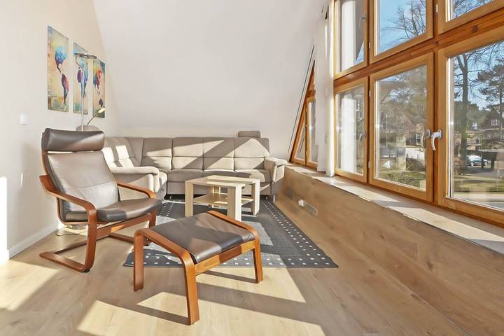 Ferienwohnung für 5 Personen, mit Balkon und Terrasse sowie Garten in Heringsdorf