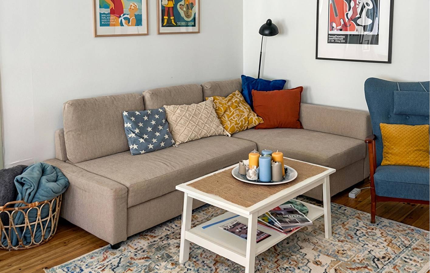 Hel ferielejlighed, Ferielejlighed for 6 personer med terrasse in Ystad, Svenske Østersøen