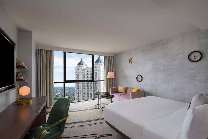 Apartamento para 2 personas, con piscina y terraza en Atlanta