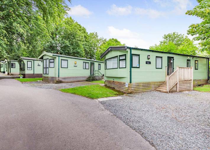 Caravan for 6 people in South-Wales