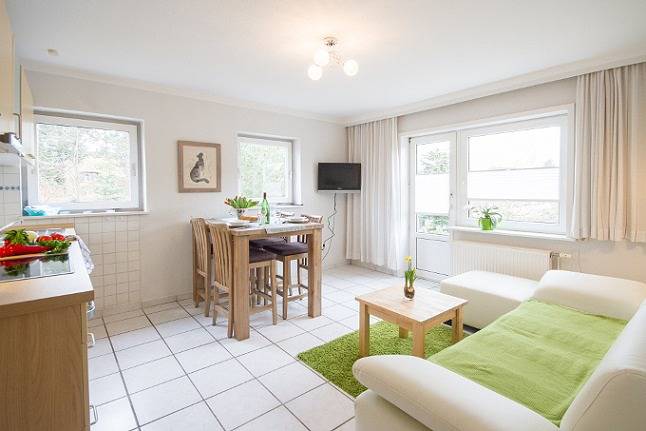 Ganze Ferienwohnung, Haus Knurrhahn - 2-Raum-Fewo 3180 - 3 Krabbe in Wittdün, Amrum