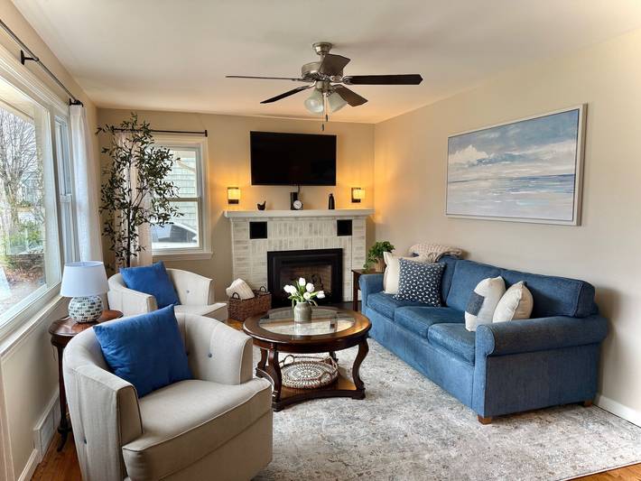 Vacation home for 8 people, with terrace and yard in Lake Michigan