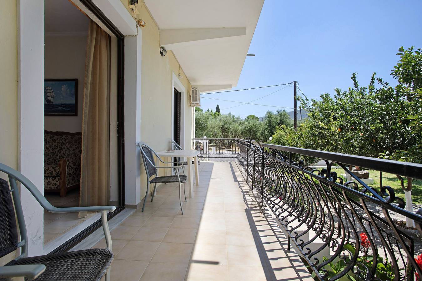 Appartamento intero, Appartamento 'Heaven's Resort' con vista sulle montagne, Wi-Fi e aria condizionata in Machairado, Zante