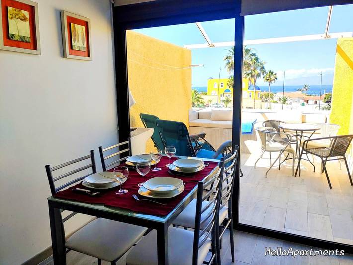 Gîte pour 2 personnes, avec terrasse et piscine à Santiago del Teide - 4