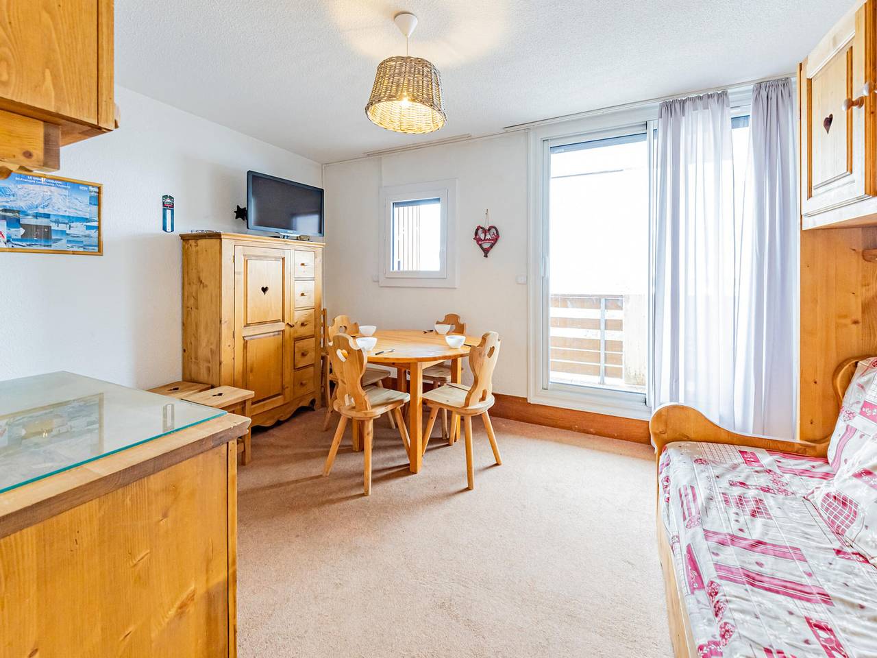 Ganzes Studio, Gemütliches Studio - 26m² - 4 Personen - am Hang und nahe Einkaufsmöglichkeiten in Saint-François-Longchamp, Le Grand Domaine