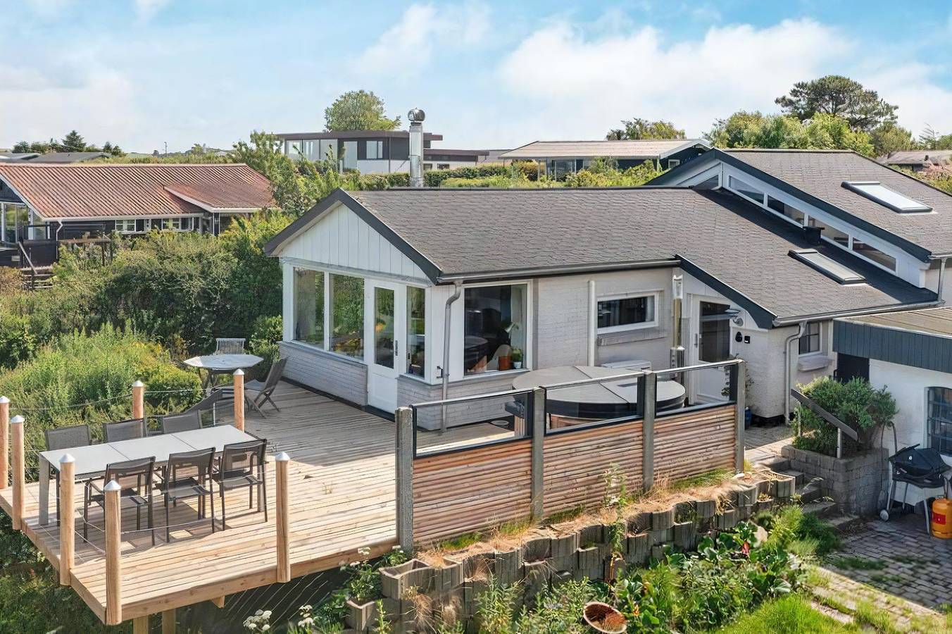 Sommerhaus mit Ausblick in Eskov Strandpark, Limfjord in Westjütland